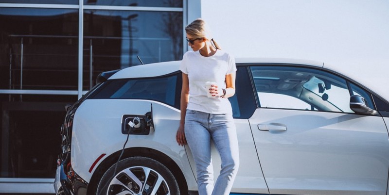 Charging at public EV station