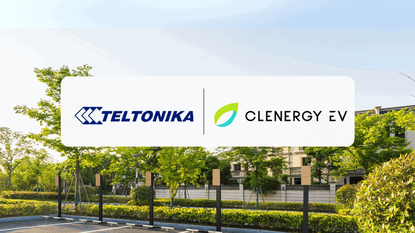 Teltonika EV chargers now work with Clenergy EV software.