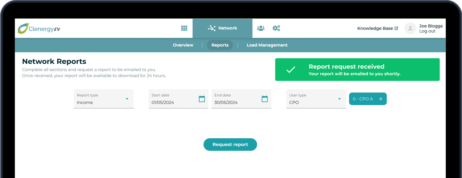 Network Reports updates