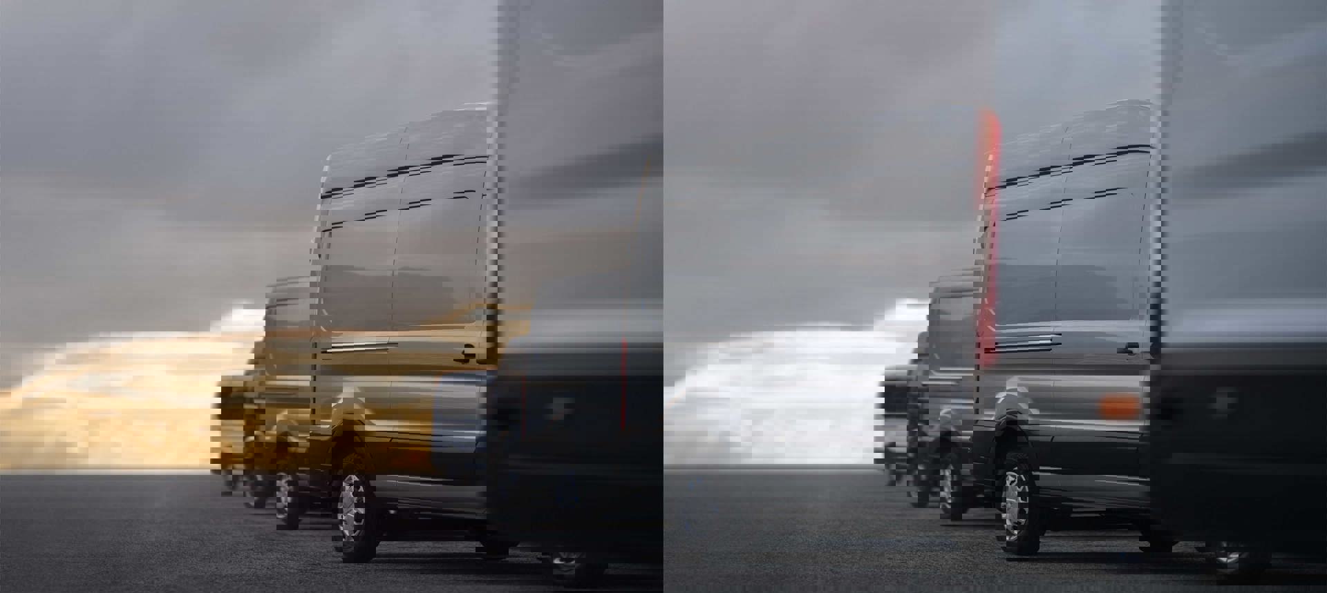 Fleet EV charging image with the word 'power' overlayed.
