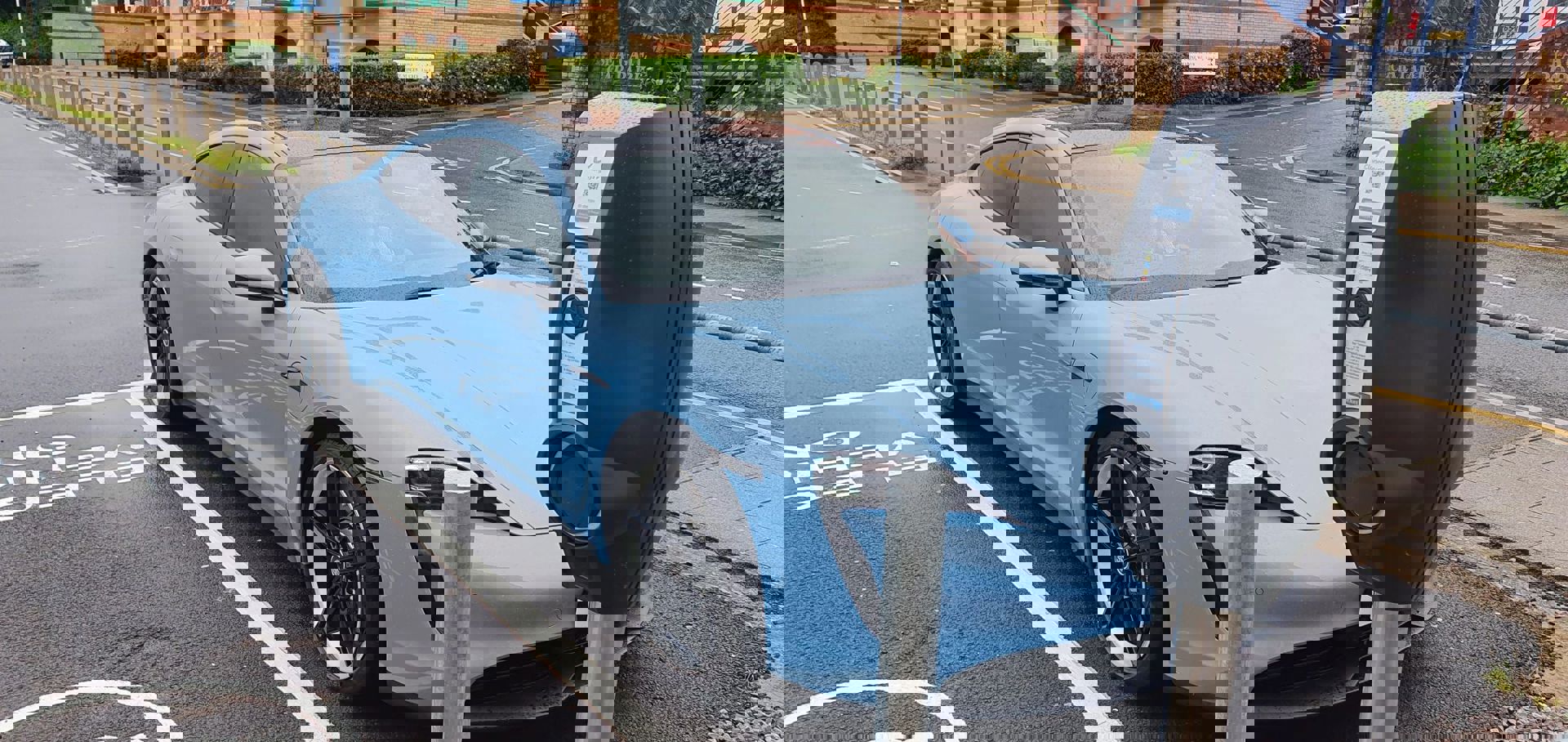 EV charging station with caption saying evolve your EV network