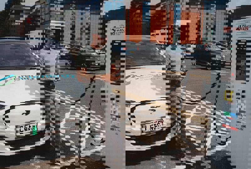 Clenergy EV car charging in public